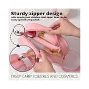 Allure Washable Cosmetic Small Bag - Pink
