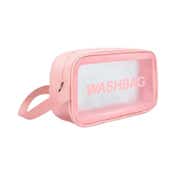 Allure Washable Cosmetic Small Bag - Pink