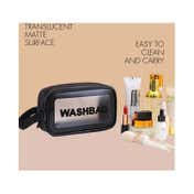 Allure Washable Cosmetic Small Bag - Black