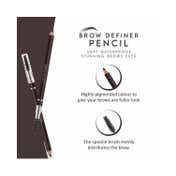 Swiss Beauty Eyebrow Definer Pencil With Spoolie - Chestnut (1.5 g)