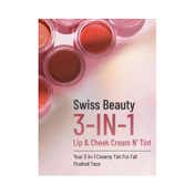 Swiss Beauty Lip Cheek and Eyeshadow Tint - Strawberry Sizzle (8 g)
