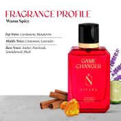 Nisara Game Changer Long Lasting Ambery Woody Fruity EDP for Men (50 ml)