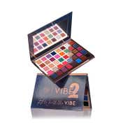 PAC Vibe Eyeshadow Palette X40 Blendable Formula Intense Color Payoff Rich Pigment - Season 2 (48 g)