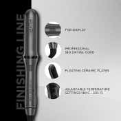 Ikonic Professional Finishing Line Hair Straightener-Grey