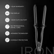 Ikonic Professional Finishing Line Hair Straightener-Grey