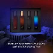 DJOKR Perfume Gift Set for Men - Eau De Parfum Signature Oud Wood, Marine (4 pcs)