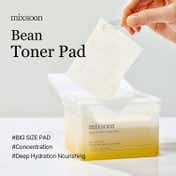 Mixsoon Soft Skin Edit – Bean Toner Pad & Bean Cream for Smooth, Hydrated Texture Combo