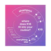 K18 Peptide Prep Detox Shampoo, Shield Conditioner and Molecular Hair Mask Combo (2 x 250 ml+15 ml)