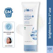 Plum Most Loved Niacinamide Facewash and Sunscreen Duo with SPF 50 PA+++ for Oily Skin and Sun Care