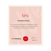 M.A.C Macximal Satin Lipstick - Left On Red (3.5 g)