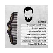 Vega Groom your Beard Pocket-Size Beard- Moustache Comb For Men (HMBC-196)
