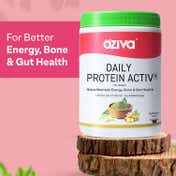 Oziva Women Daily Protein Activ Powder For Better Energy & Bone Health Chocolate (300 g)