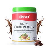 Oziva Women Daily Protein Activ Powder For Better Energy & Bone Health Chocolate (300 g)