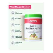 Oziva Women Daily Protein Activ Powder For Better Energy & Bone Health Chocolate (300 g)