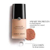 Armani Luminous Silk Perfect Natural Glow Foundation - 7-Medium To Tan Peach (30 ml)
