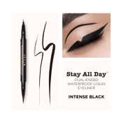Stila Cosmetics Stay All Day Dual-Ended Waterproof Liquid Eye Liner - Intense Black (1 ml)