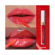 Makeup Revolution Vegan Collagen Peptide High Shine Lip Gloss - Cherie (4 ml)