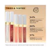 Makeup Revolution Vegan Collagen Peptide High Shine Lip Gloss - Cherie (4 ml)