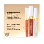 Makeup Revolution Vegan Collagen Peptide High Shine Lip Gloss - Cherie (4 ml)