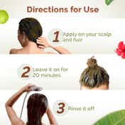 Kerala Thaali Cleansing Hair Mask with Shikakai Amla Flaxseed for Thick & Long Hair (200 g)