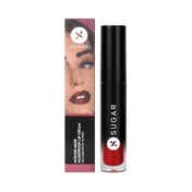 SUGAR Cosmetics Mousse Muse Maskproof Lip Cream - 06 Harmony In Red (5 ml)