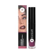 SUGAR Cosmetics Mousse Muse Maskproof Lip Cream - 07 Plum Brandy (5 ml)