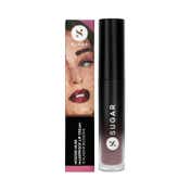 SUGAR Cosmetics Mousse Muse Maskproof Lip Cream - 10 Almond Blossoms (5 ml)