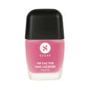 SUGAR Cosmetics Tip Tac Toe Nail Lacquer Matte 35 - Pink Passion (10 ml)