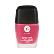 SUGAR Cosmetics Tip Tac Toe Nail Lacquer Matte 36 - Magenta Maze (10 ml)