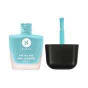 SUGAR Cosmetics Tip Tac Toe Nail Lacquer Matte 43 - Blue Bliss (10 ml)