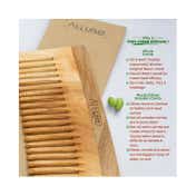Allure Wooden Neem Comb (CS-01+CS-02) (2 pcs)
