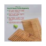 Allure Wooden Neem Comb (CS-01+CS-02) (2 pcs)
