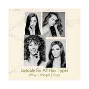 Allure Personalised Paddle Hair Brush Letter E