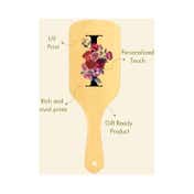 Allure Personalised Paddle Hair Brush Letter I