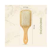 Allure Personalised Paddle Hair Brush Letter J