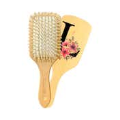 Allure Personalised Paddle Hair Brush Letter L