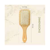 Allure Personalised Paddle Hair Brush Letter O
