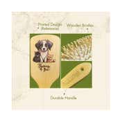 Allure Personalised Paddle Hair Brush Letter P