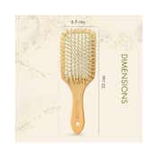 Allure Personalised Paddle Hair Brush Letter W