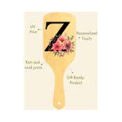 Allure Personalised Paddle Hair Brush Letter Z