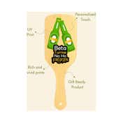 Allure Personalised Paddle Hair Brush Beer Bottles Print