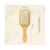 Allure Personalised Paddle Hair Brush Dog Family Print