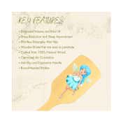 Allure Personalised Paddle Hair Brush Fairy Print