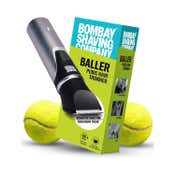 Bombay Shaving Company Baller Pubic Hair Trimmer for Men Safe Ceramic Blades Type C Charging IPX6