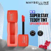 Maybelline New York Superstay Teddy Tint Lip and Cheek Color - The A+ (5 ml)