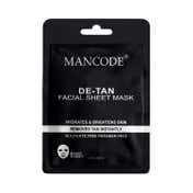 Mancode De-Tan Facial Sheet Mask For All Skin Types (25 ml)