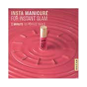 Lakme 9to5 Powerplay Insta-Manicure Nail Enamel - Pink Glow (6 ml)