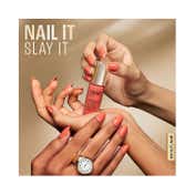 Lakme 9to5 Powerplay Insta-Manicure Nail Enamel - Coral Cloud (6 ml)