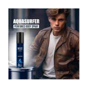 NEUD Aquasurfer Perfumed Body Spray for Men, No Gas Deodorant with Long-Lasting Fragrance (120 ml)