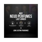 NEUD Luxury Perfume Long Lasting EDP (Citrus, Lavender, Cedarwood, Vanilla) Gift Set for Men (4 pcs)